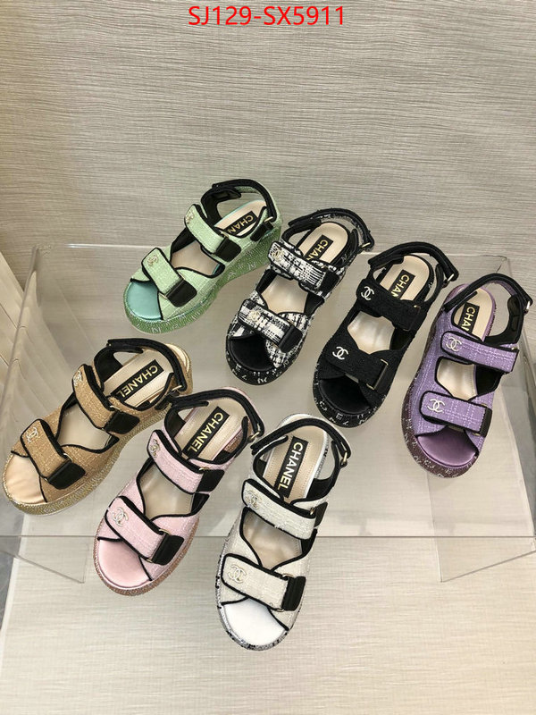 Women Shoes-Chanel replica aaaaa designer ID: SX5911 $: 129USD