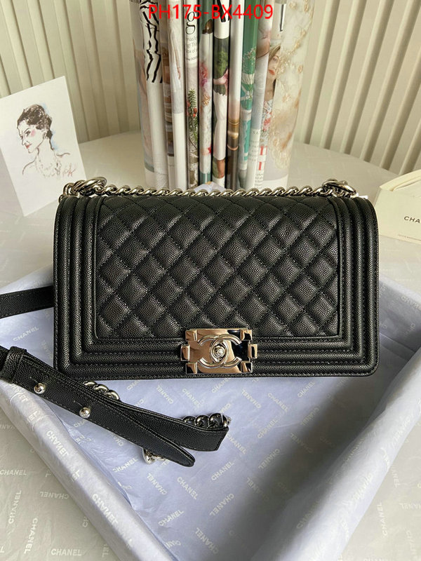 Chanel Bags(TOP)-Le Boy online sale ID: BX4409 $: 175USD,