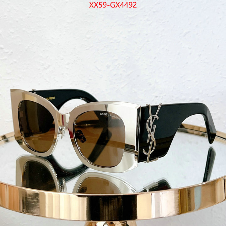 Glasses-YSL 7 star replica ID: GX4492 $: 59USD