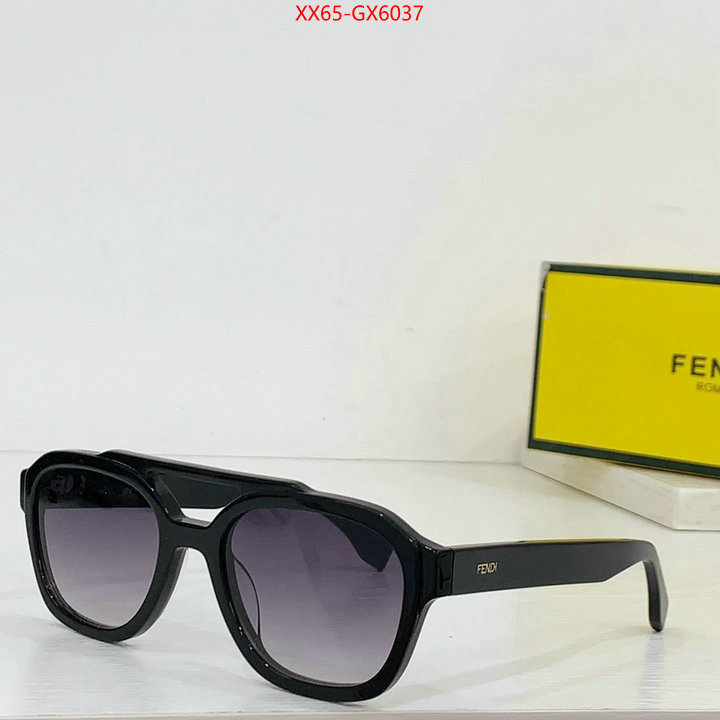 Glasses-Fendi wholesale designer shop ID: GX6037 $: 65USD