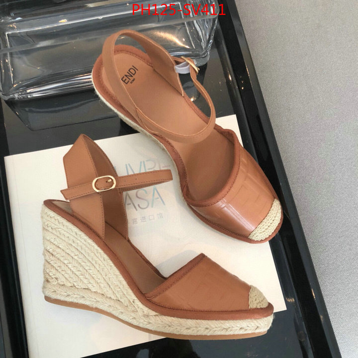 Women Shoes-Fendi best replica quality ID: SV411 $:125USD