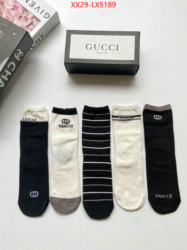 Sock-Gucci best designer replica ID: LX5189 $: 29USD