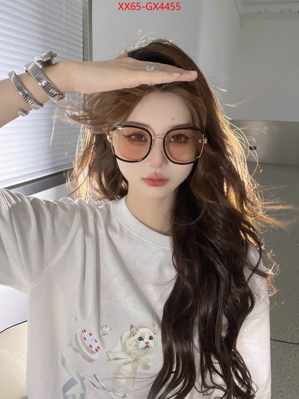 Glasses-Chanel customize best quality replica ID: GX4455 $: 65USD