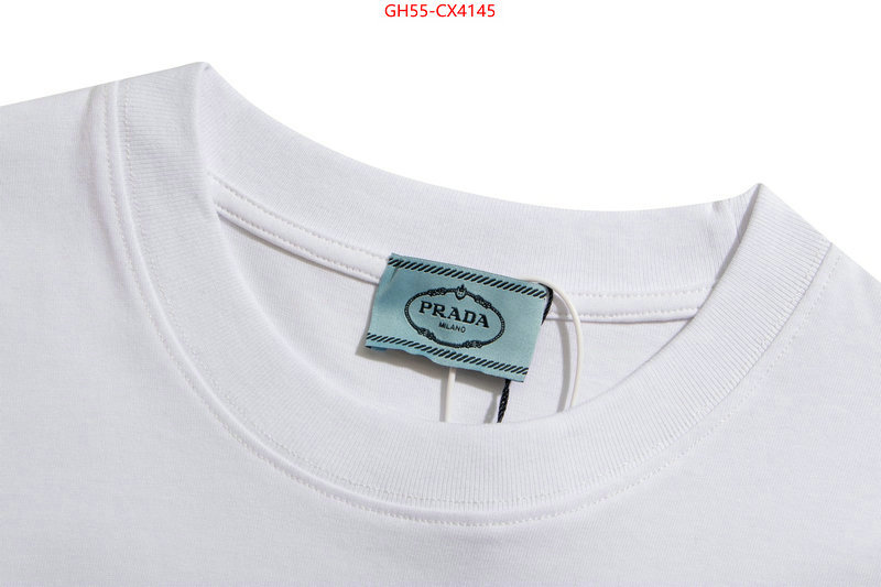 Clothing-Prada sell online luxury designer ID: CX4145 $: 55USD