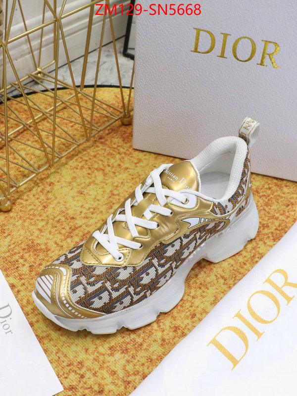 Men shoes-Dior best replica quality ID: SN5668 $: 129USD