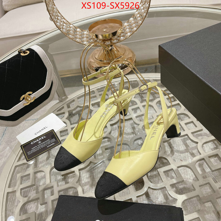 Women Shoes-Chanel luxury shop ID: SX5926 $: 109USD