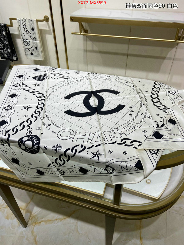 Scarf-Chanel replica for cheap ID: MX5599 $: 72USD