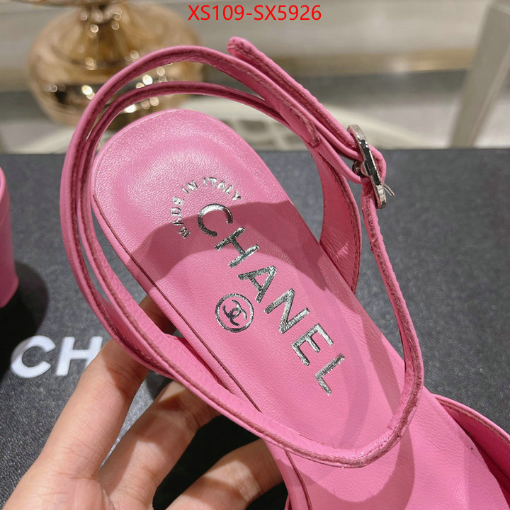 Women Shoes-Chanel luxury shop ID: SX5926 $: 109USD