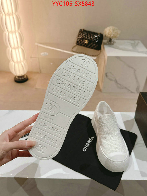 Women Shoes-Chanel 7 star quality designer replica ID: SX5843 $: 105USD