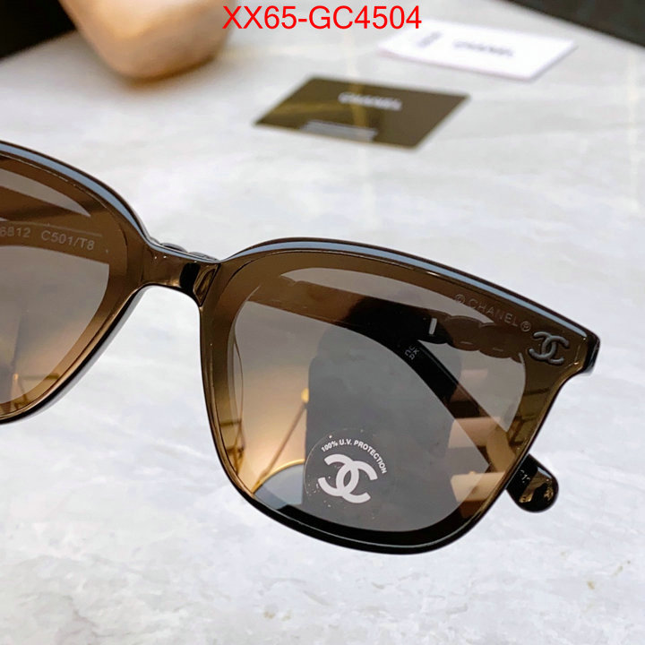 Glasses-Chanel luxury cheap replica ID: GC4504 $: 65USD