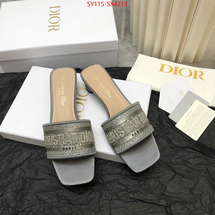 Women Shoes-Dior perfect quality ID: SX4213 $: 115USD