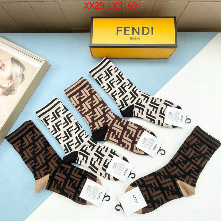 Sock-Fendi online shop ID: LX5169 $: 29USD