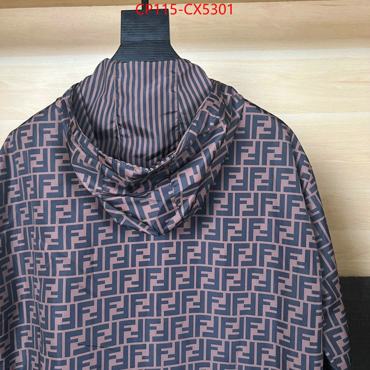 Clothing-Fendi from china 2024 ID: CX5301 $: 115USD