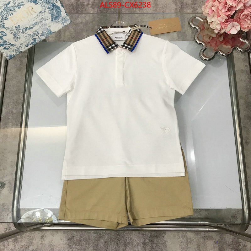 Kids clothing-Burberry best replica 1:1 ID: CX6238 $: 89USD