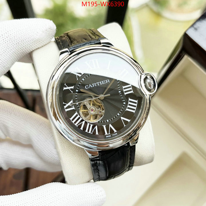 Watch(TOP)-Cartier buy first copy replica ID: WX6390 $: 195USD