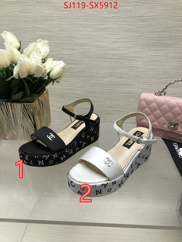 Women Shoes-Chanel designer wholesale replica ID: SX5912 $: 119USD