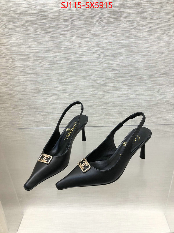 Women Shoes-Chanel high quality designer ID: SX5915 $: 115USD