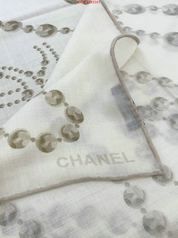 Scarf-Chanel top perfect fake ID: MX5591 $: 75USD