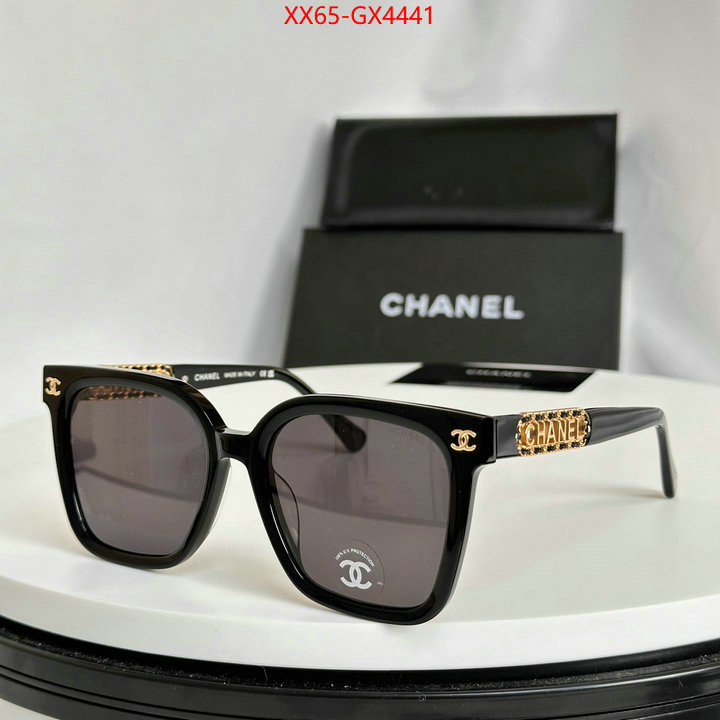 Glasses-Chanel highest quality replica ID: GX4441 $: 65USD
