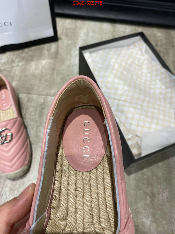 Women Shoes-Gucci cheap online best designer ID: SX5778 $: 89USD