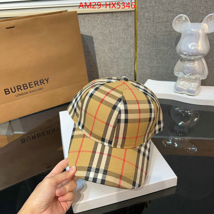 Cap(Hat)-Burberry high quality replica designer ID: HX5346 $: 29USD