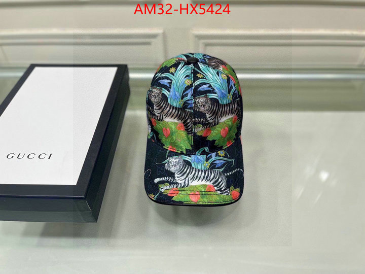 Cap(Hat)-Gucci aaaaa class replica ID: HX5424 $: 32USD