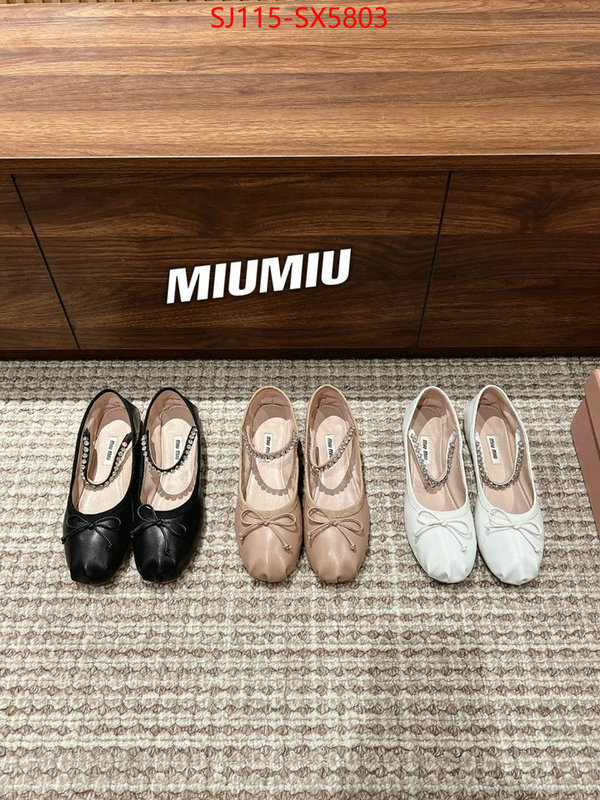 Women Shoes-Miu Miu 2024 aaaaa replica 1st copy ID: SX5803 $: 115USD