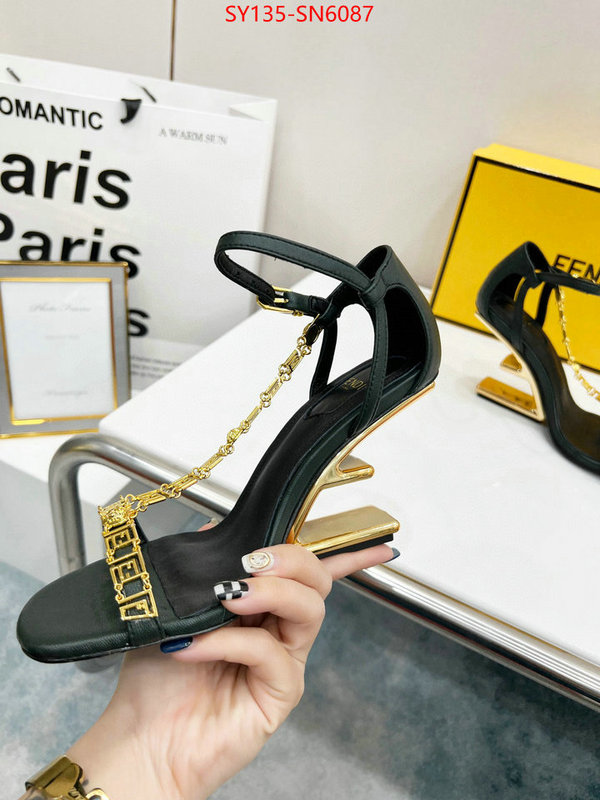 Women Shoes-Fendi fashion designer ID: SN6087 $: 135USD