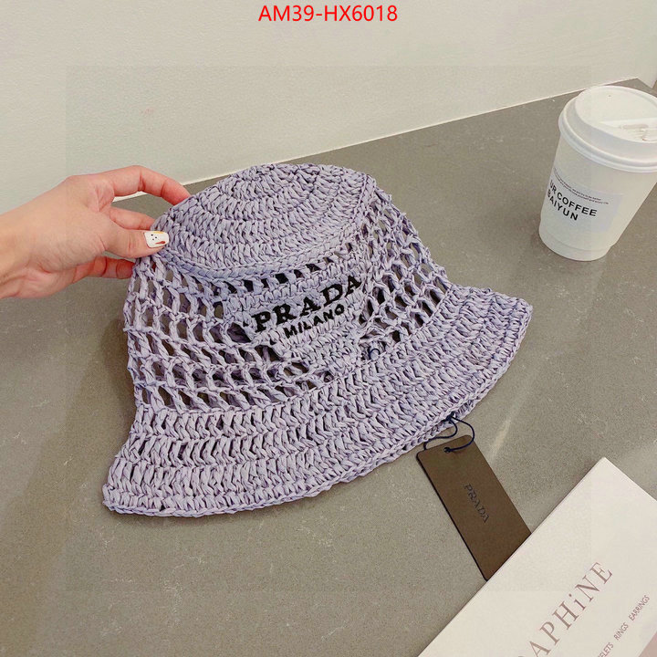 Cap (Hat)-Prada can you buy knockoff ID: HX6018 $: 39USD