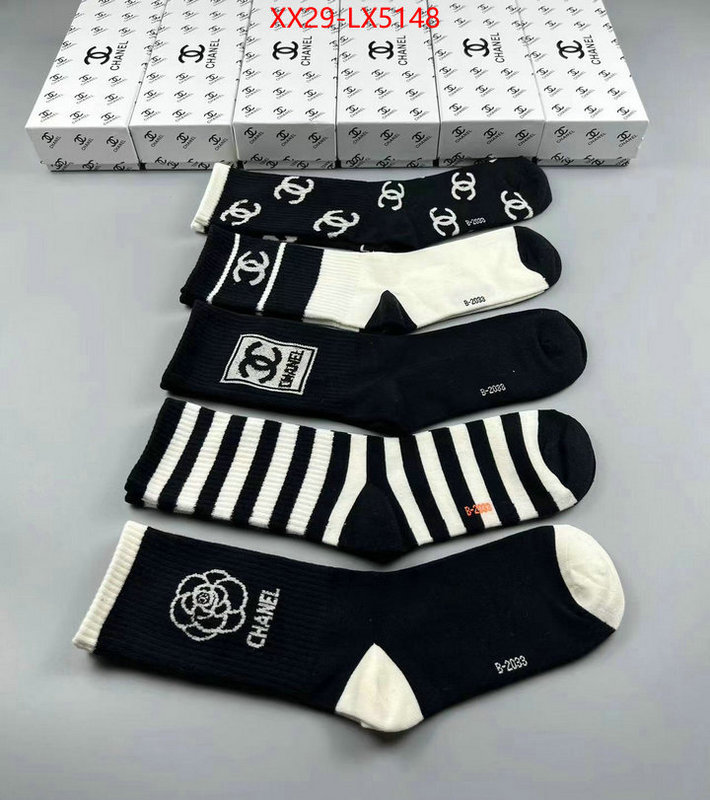 Sock-Chanel where can you buy a replica ID: LX5148 $: 29USD