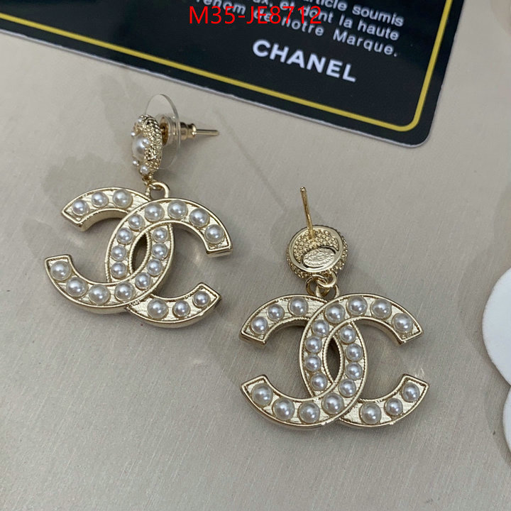 Jewelry-Chanel buy 2024 replica ID: JE8712 $: 35USD