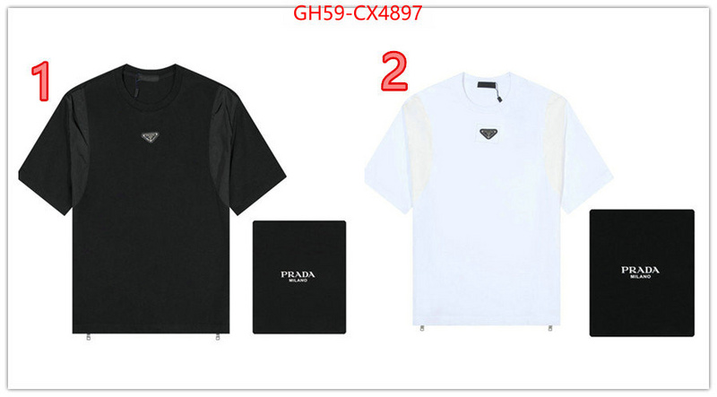 Clothing-Prada high quality online ID: CX4897 $: 59USD