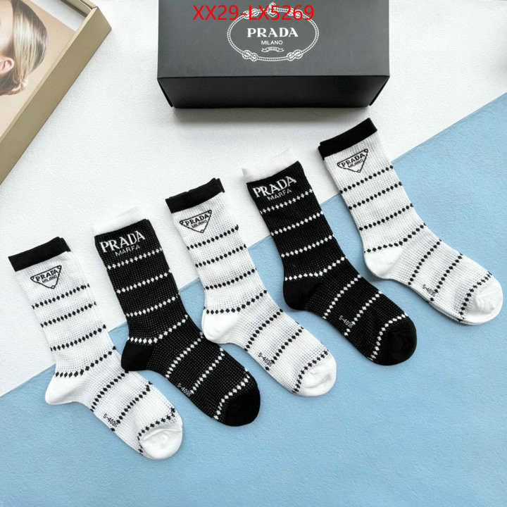 Sock-Prada sellers online ID: LX5269 $: 29USD