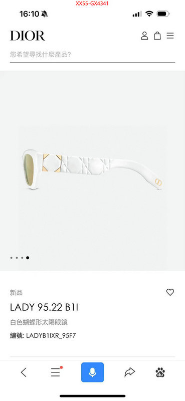 Glasses-Dior best capucines replica ID: GX4341 $: 55USD