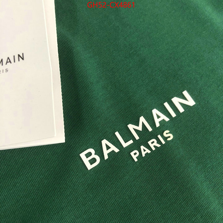 Clothing-Balmain 2024 aaaaa replica 1st copy ID: CX4861 $: 52USD