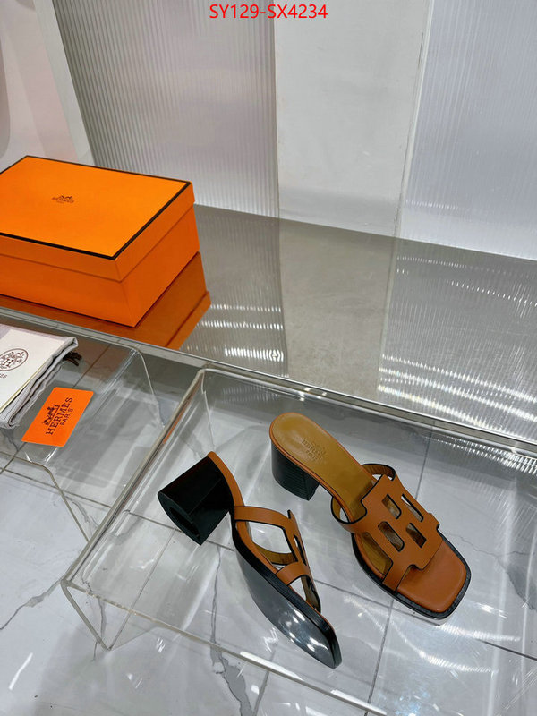 Women Shoes-Hermes top fake designer ID: SX4234 $: 129USD