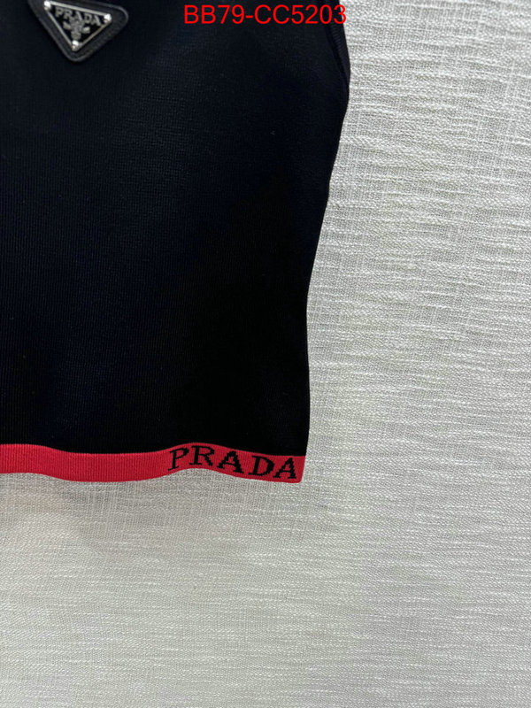 Clothing-Prada fashion designer ID: CC5203 $: 79USD