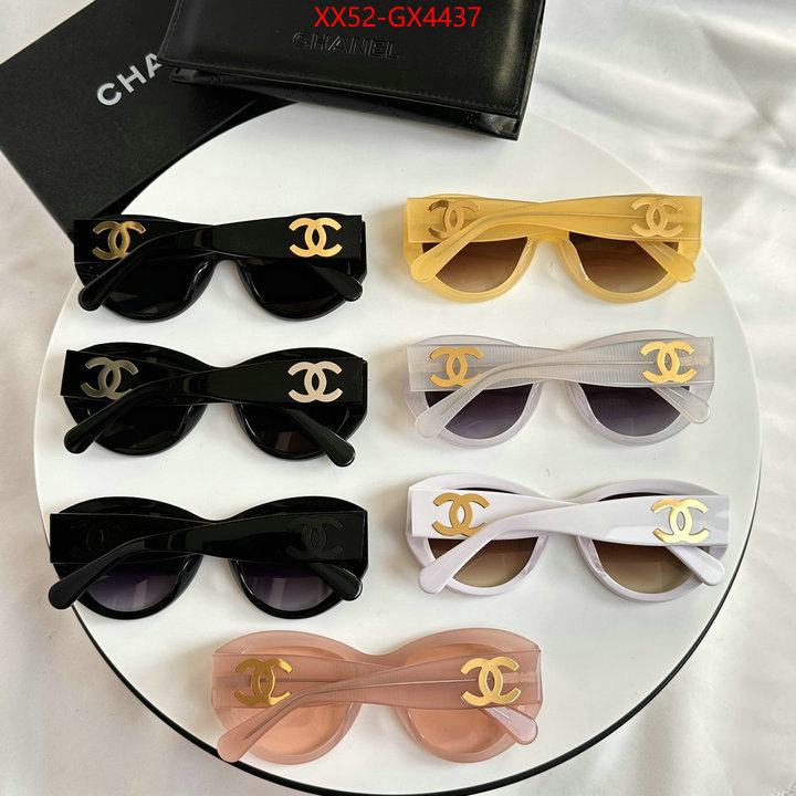 Glasses-Chanel cheap replica ID: GX4437 $: 52USD