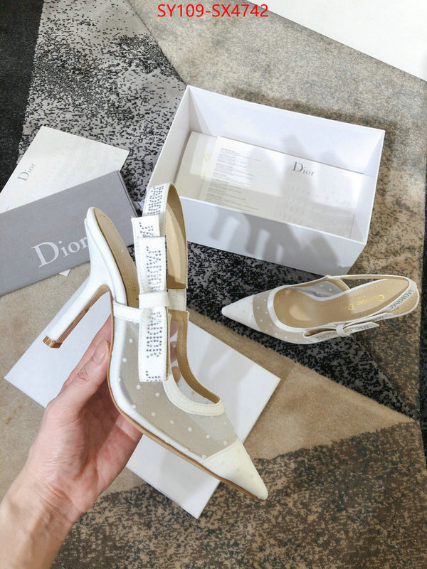 Women Shoes-Dior shop cheap high quality 1:1 replica ID: SX4742 $: 109USD