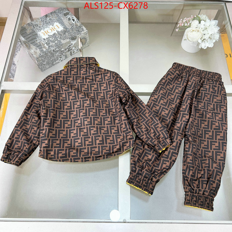 Kids clothing-Fendi sale ID: CX6278 $: 125USD