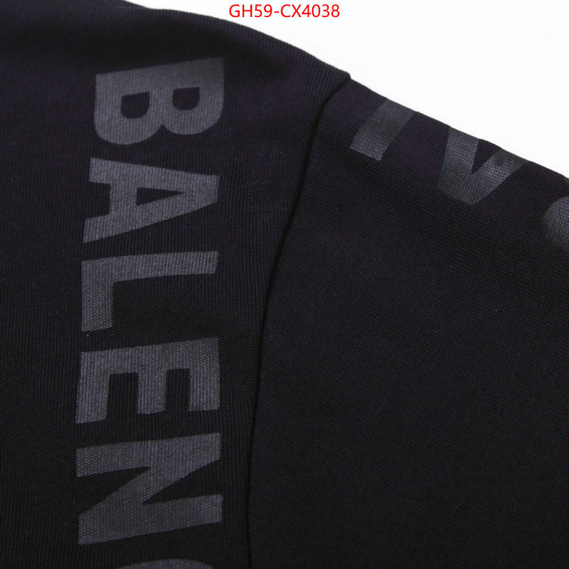 Clothing-Balenciaga replcia cheap from china ID: CX4038 $: 59USD