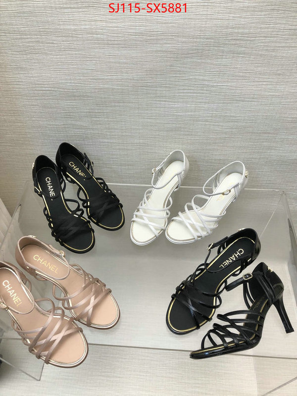 Women Shoes-Chanel replcia cheap ID: SX5881 $: 115USD