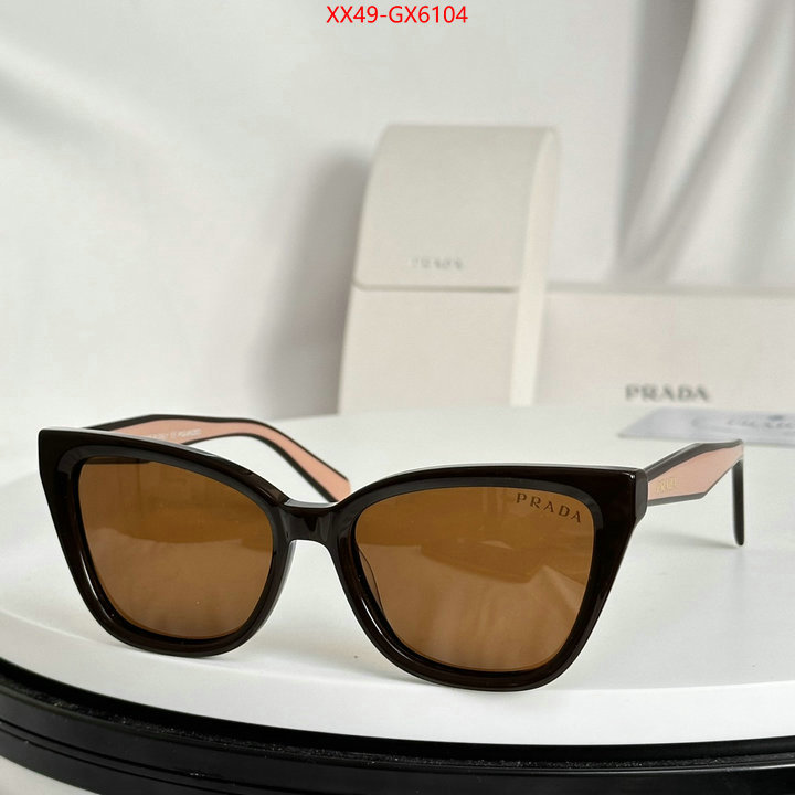 Glasses-Prada what is a 1:1 replica ID: GX6104 $: 49USD