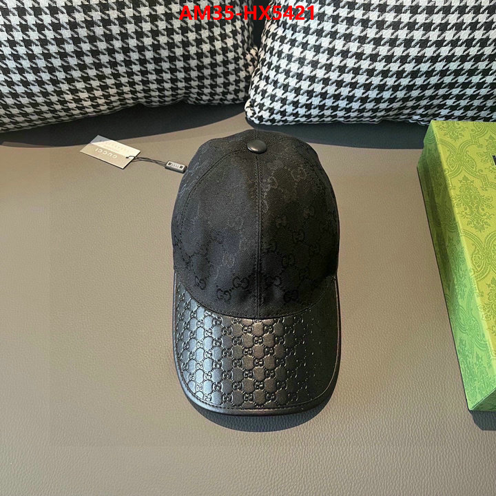 Cap(Hat)-Gucci replica wholesale ID: HX5421 $: 35USD