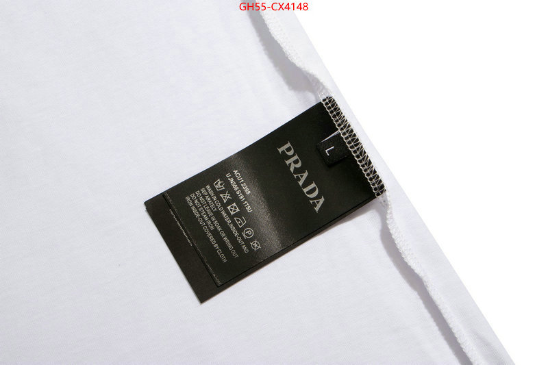 Clothing-Prada best designer replica ID: CX4148 $: 55USD