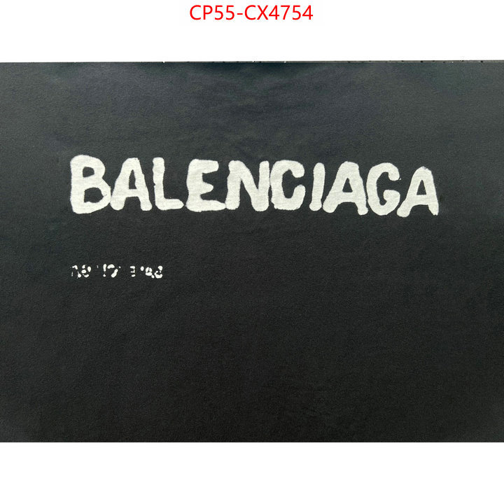 Clothing-Balenciaga sell high quality ID: CX4754 $: 55USD