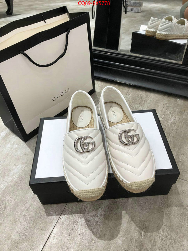 Women Shoes-Gucci cheap online best designer ID: SX5778 $: 89USD