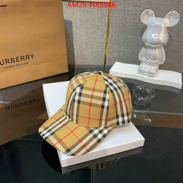 Cap(Hat)-Burberry high quality replica designer ID: HX5346 $: 29USD