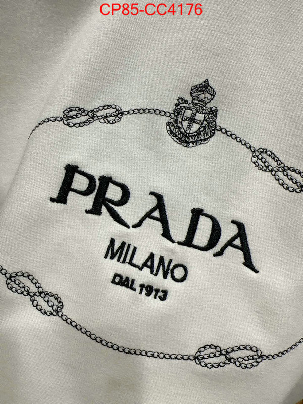 Clothing-Prada replica aaaaa+ designer ID: CC4176 $: 85USD