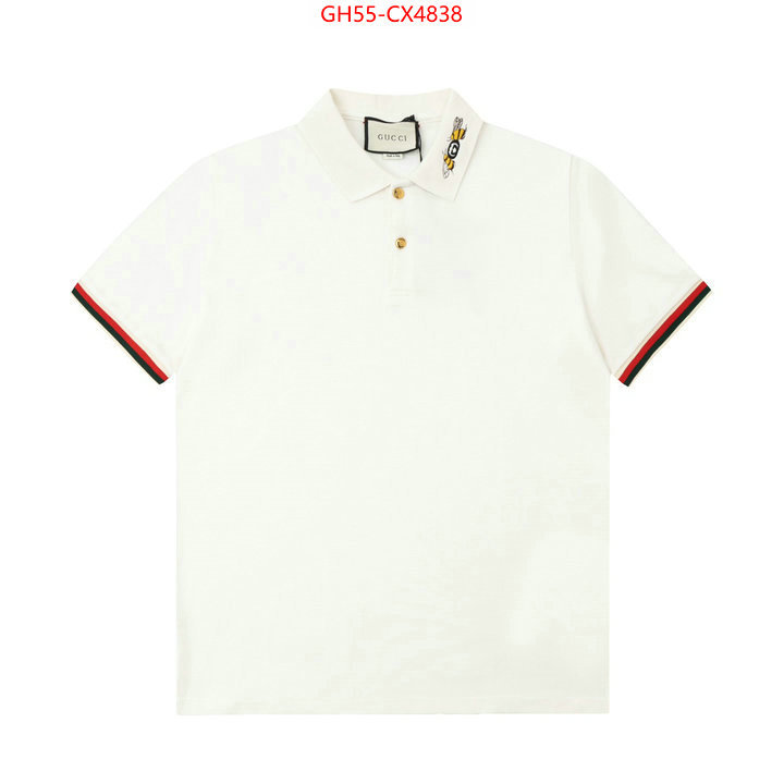 Clothing-Gucci where can i buy the best quality ID: CX4838 $: 55USD